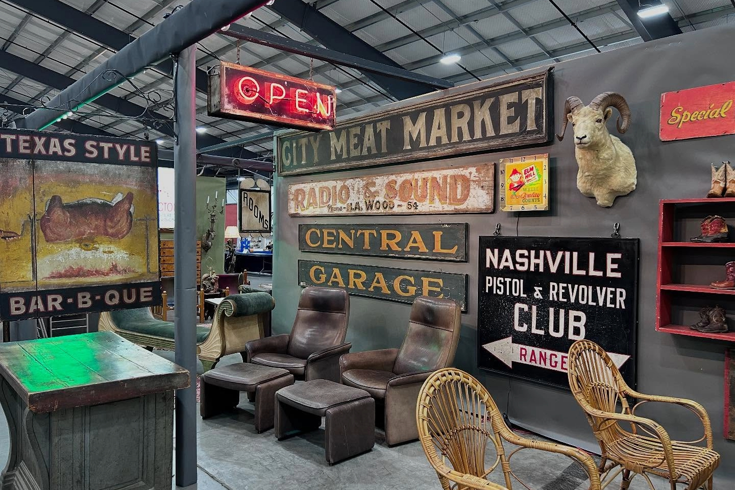 Props Antiques in Franklin Leiper's Fork TN