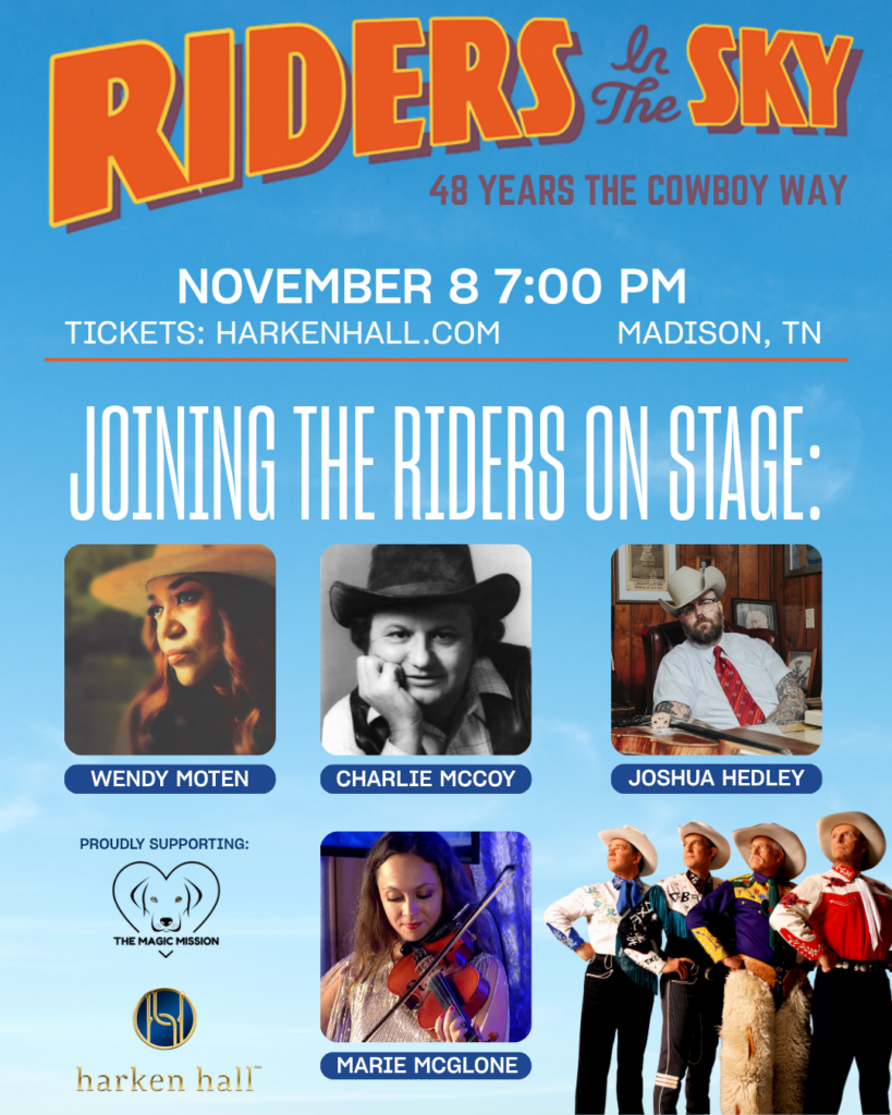 Riders in the Sky at Harken Hall in Madison, TN.