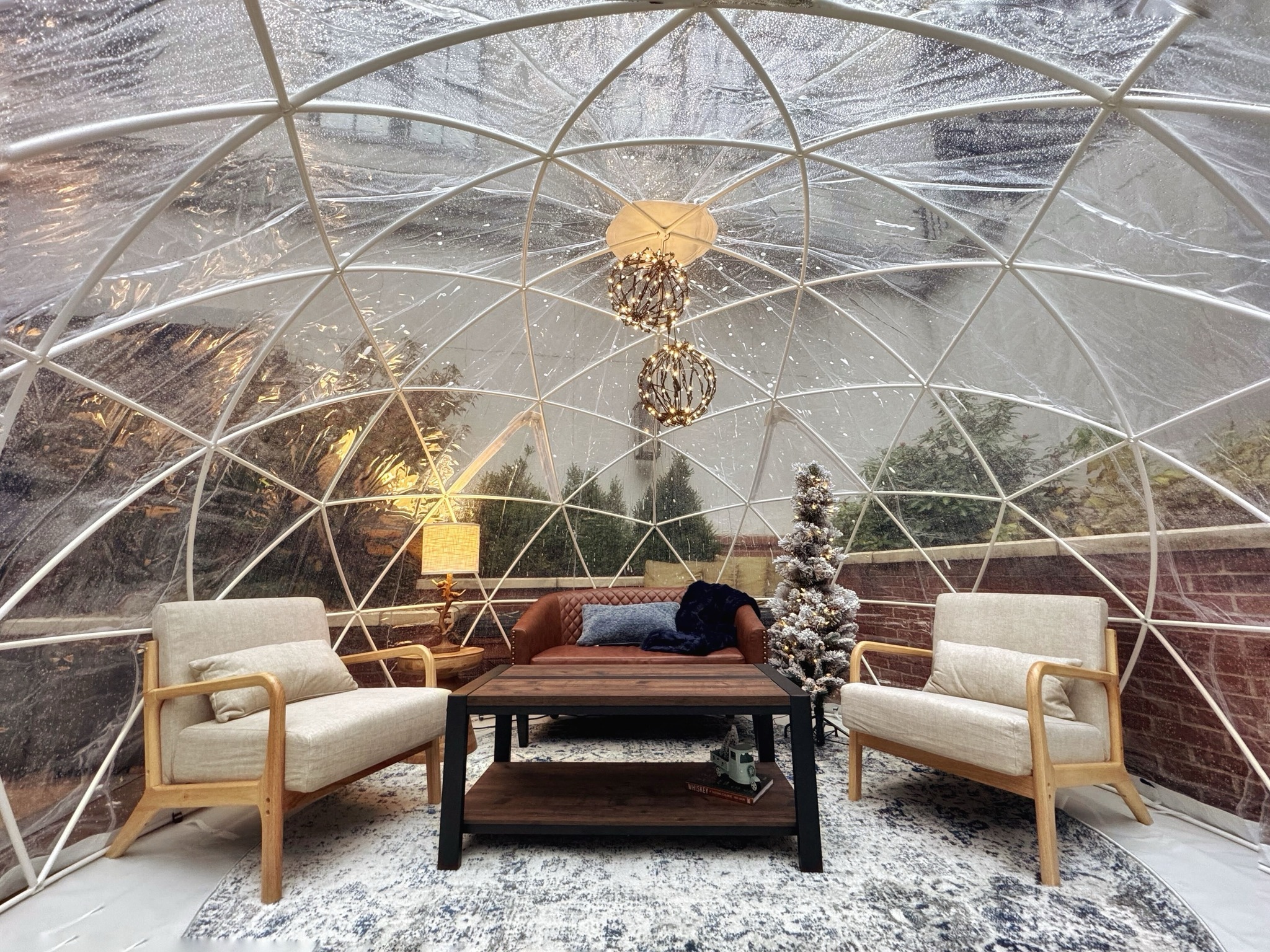 The Harpeth Winter Wonderland Igloo Experience Franklin, TN.