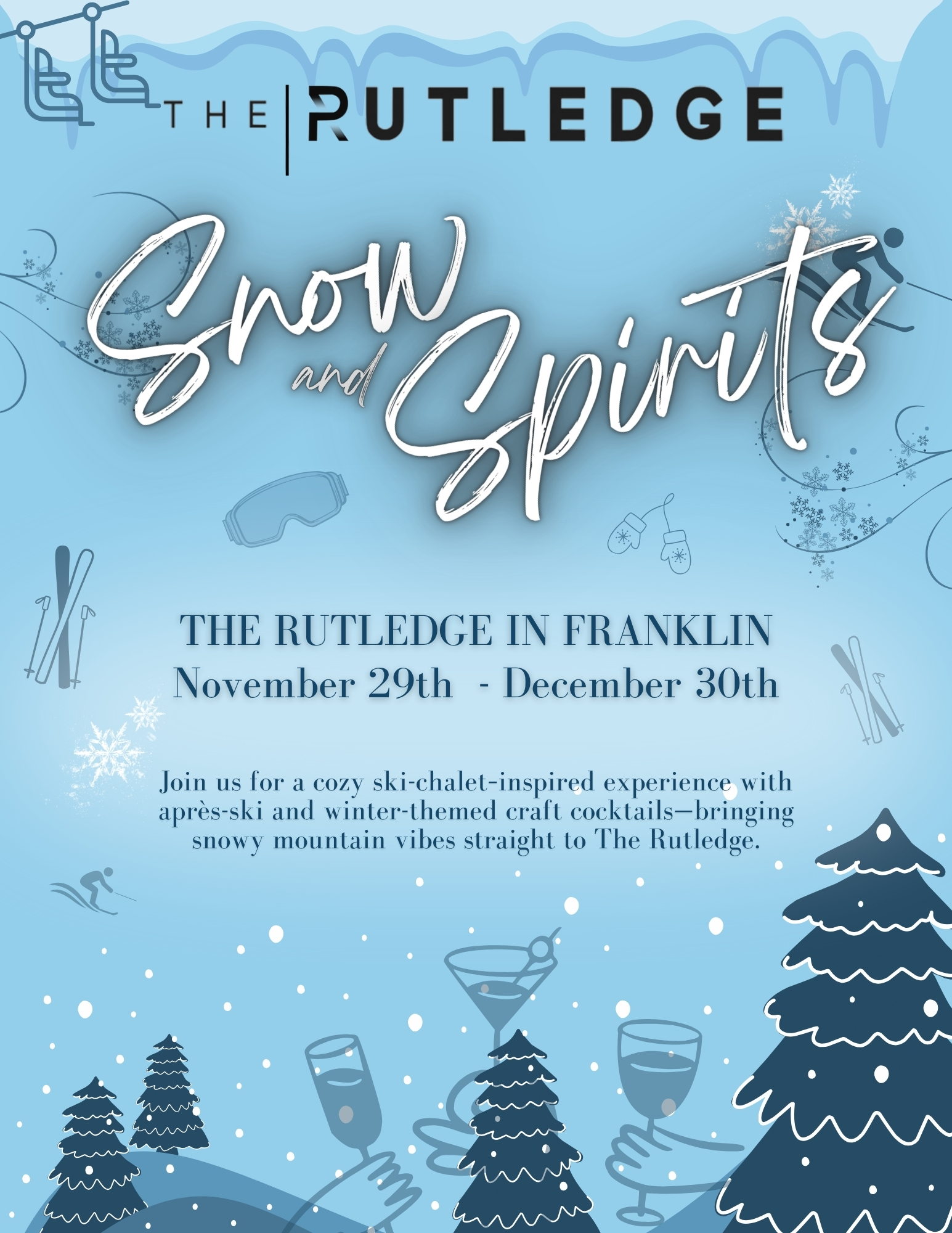 The Rutledge Franklin, TN Snow and Spirits Event