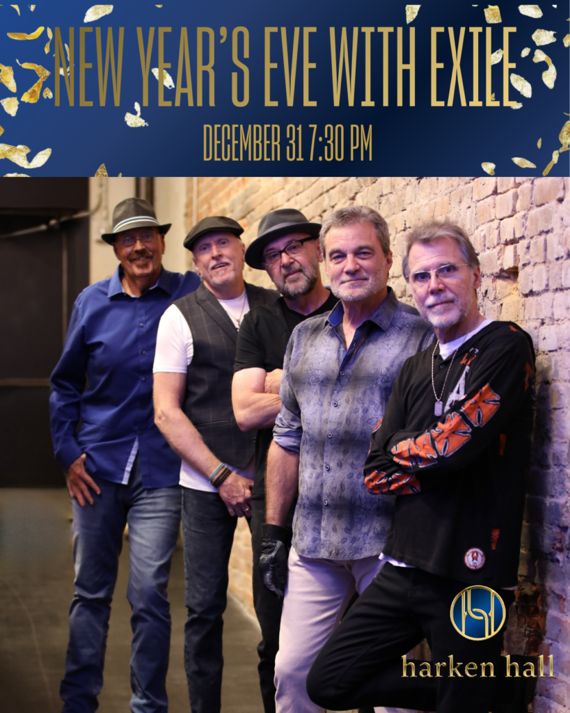 Exile Headlines New Year’s Eve at Harken Hall