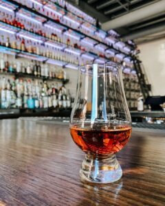 Gertie's Whiskey Bar in Nashville, Tennessee, serves whiskey cocktails, beer & wine, holds whiskey Wednesdays events, and offers Whiskey Society memberships with private whiskey lockers, and more. 