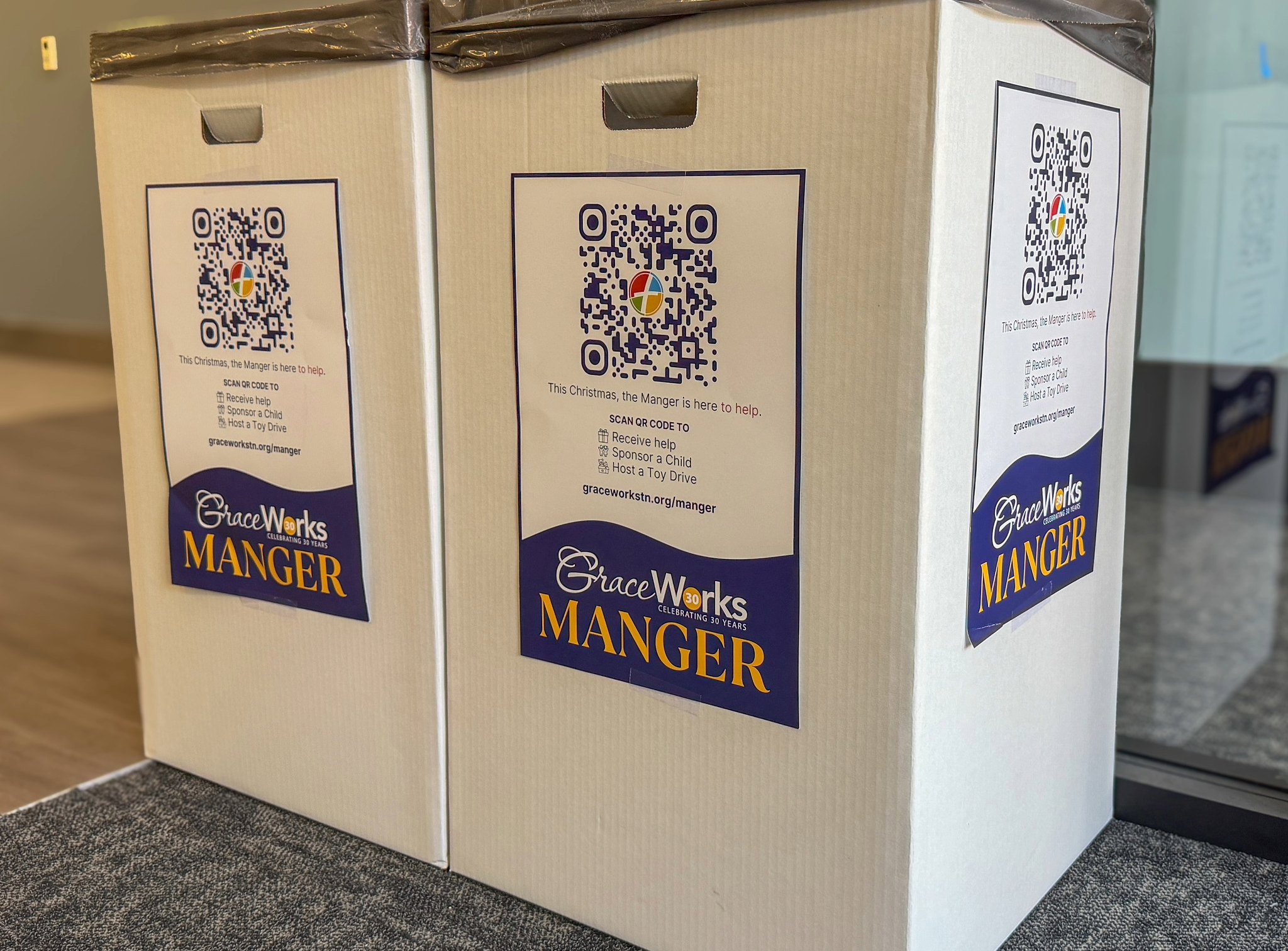 Graceworks Manger Franklin TN Collection Boxes