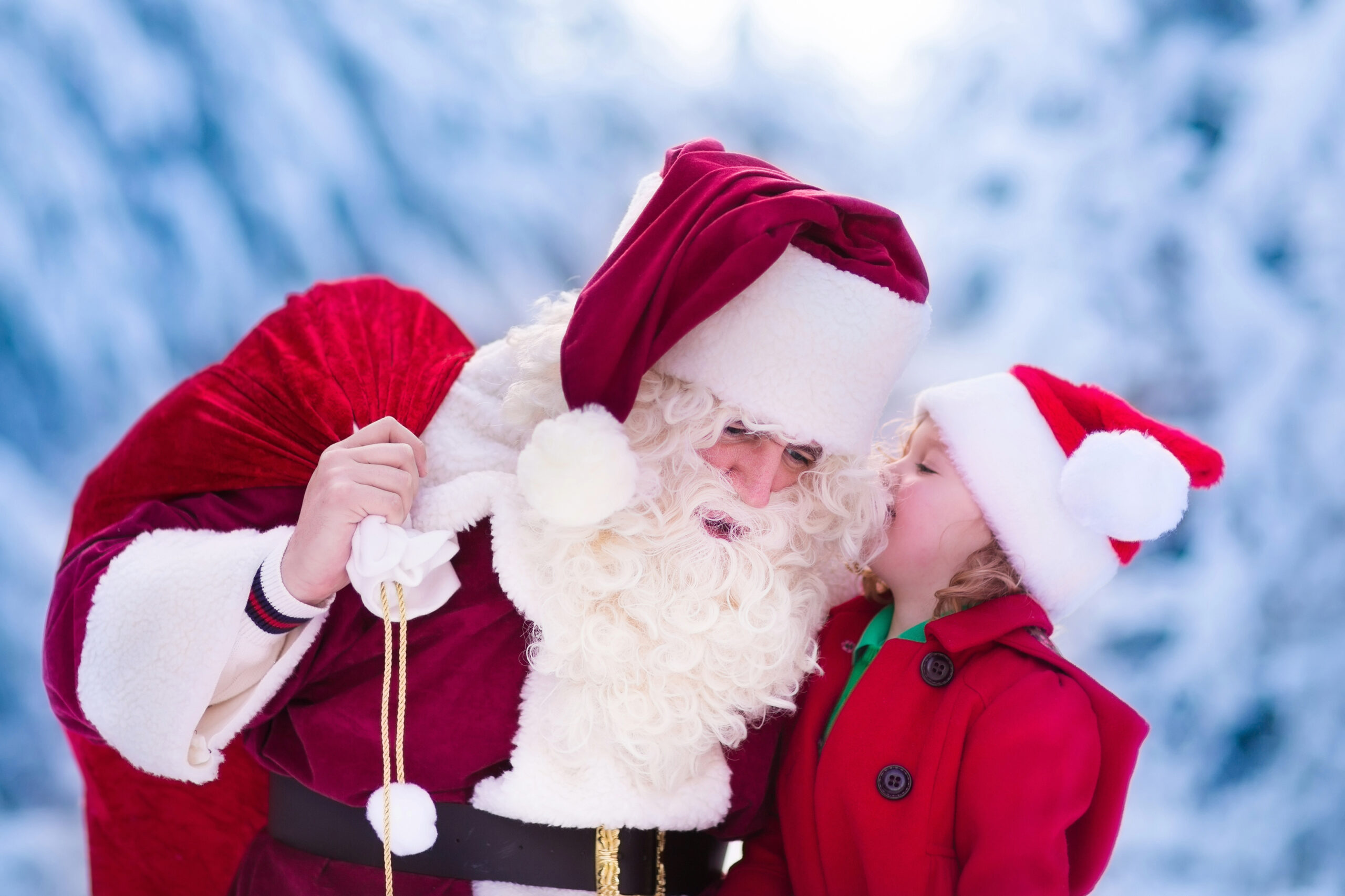 Santa in Franklin and Williamson County Tennessee
