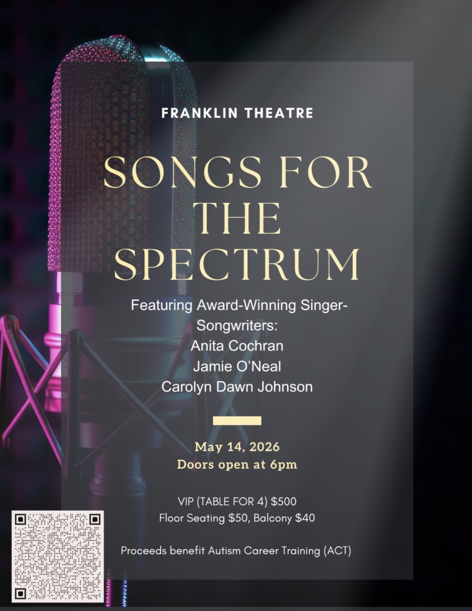 Songs for the Spectrum event in Franklin, TN, at The Franklin Theatre.