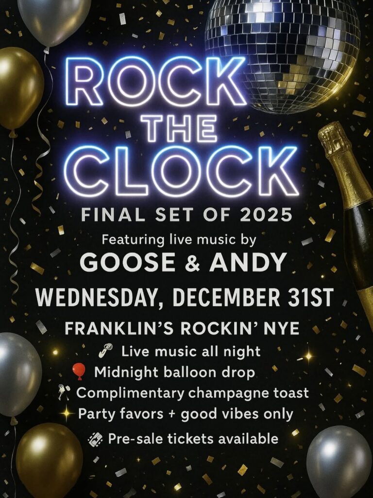 The Tin Roof 2 Franklin TN New Year's Eve Party
