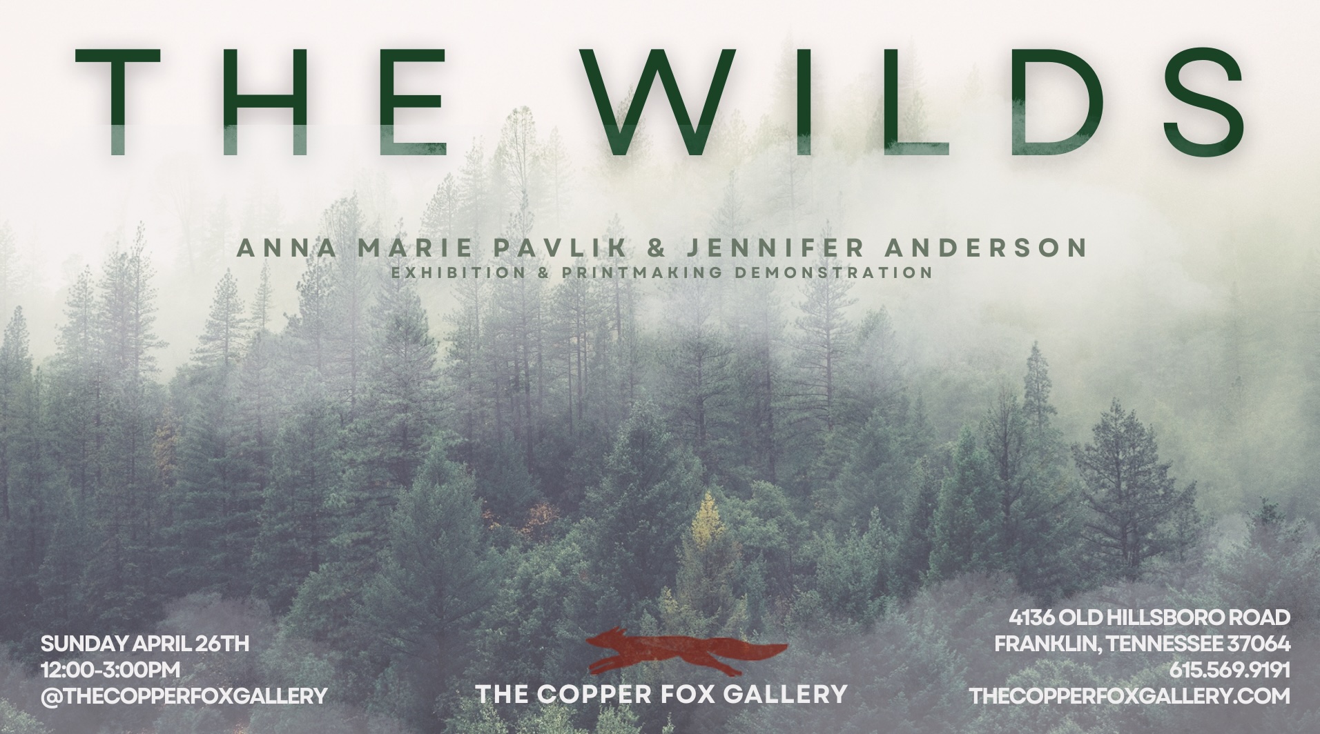 Anna Marie Pavlik & Jennifer Anderson Printmaking Exhibition + Demonstration