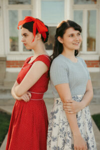 The Ground Beneath Our Feet- L-R: Actors Ruby Eisenberg and Mirabelle Bishaw