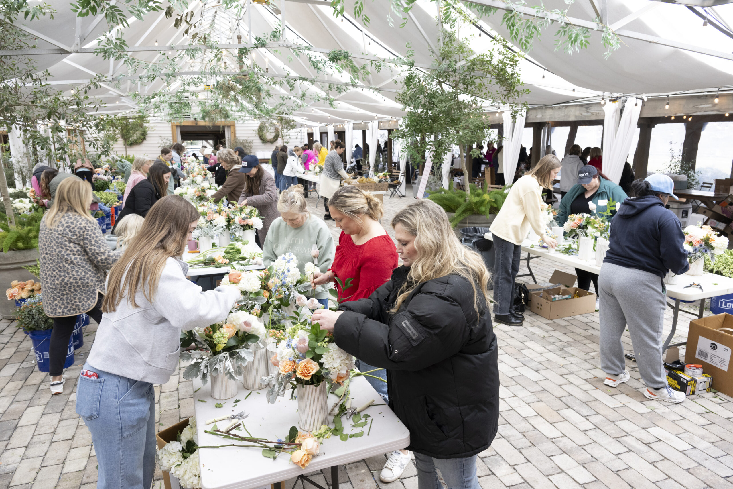 Brighten Up Nashville Valentine's Day deliveries to widows and widowers 3