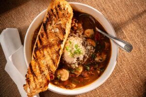 55 South restaurant in downtown Franklin.