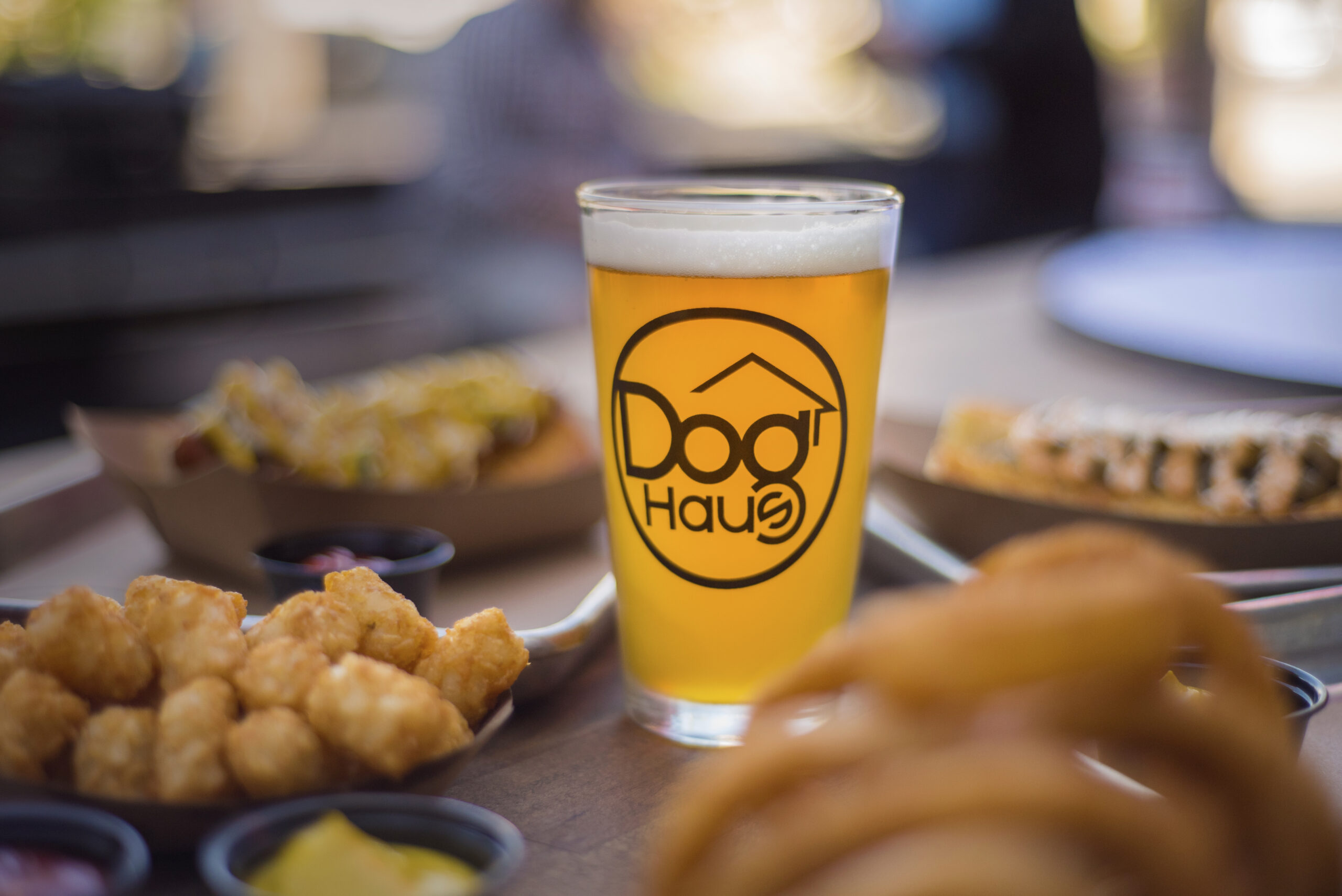 Dog Haus Nashville, TN Restaurant Beer and Food.