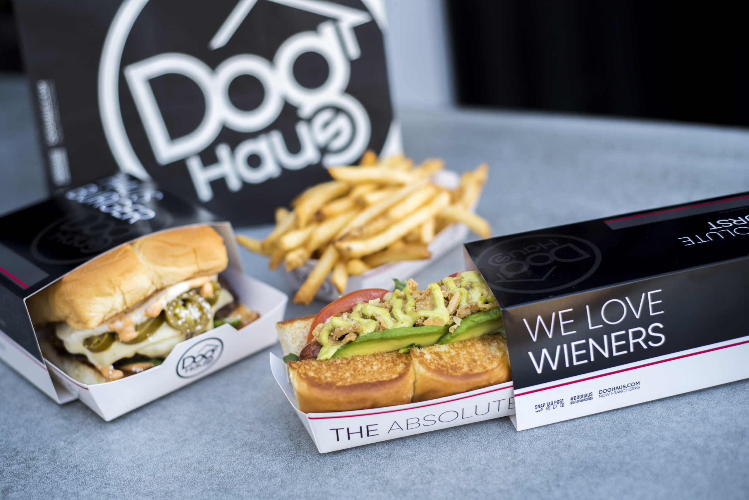 Dog Haus Nashville, Tennessee Restaurant.