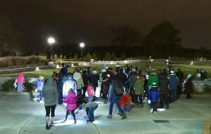 Flashlight Candy Cane Hunt in Franklin TN