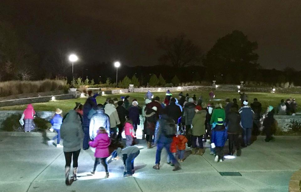 Flashlight Candy Cane Hunt in Franklin TN