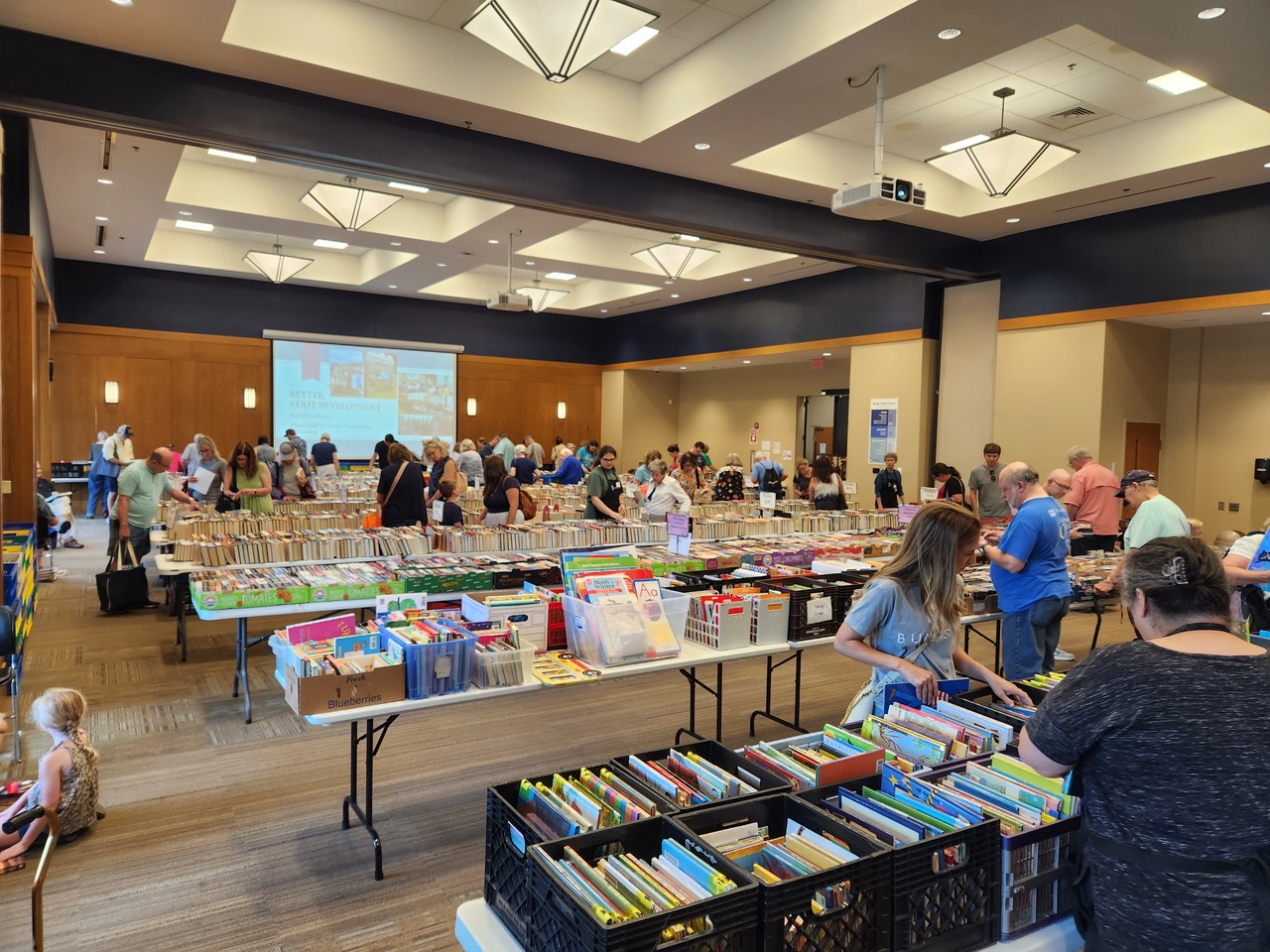 Friends of the Brentwood Library Book Sale in Brentwood, TN.