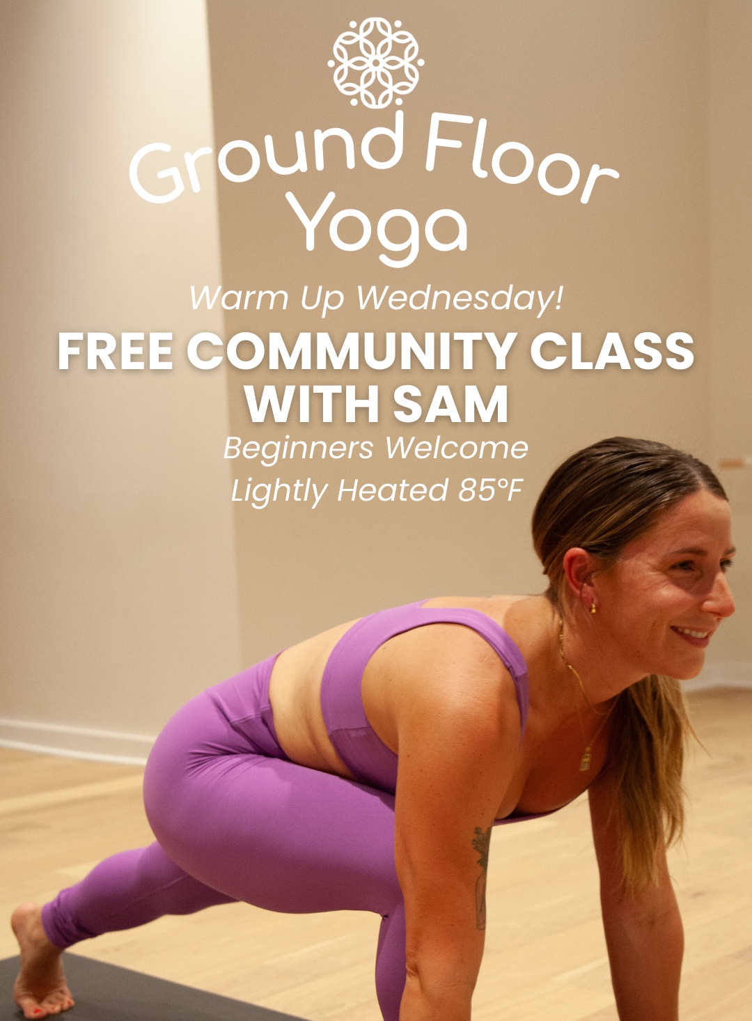 Ground Floor Yoga Free Community Class in Franklin, TN.