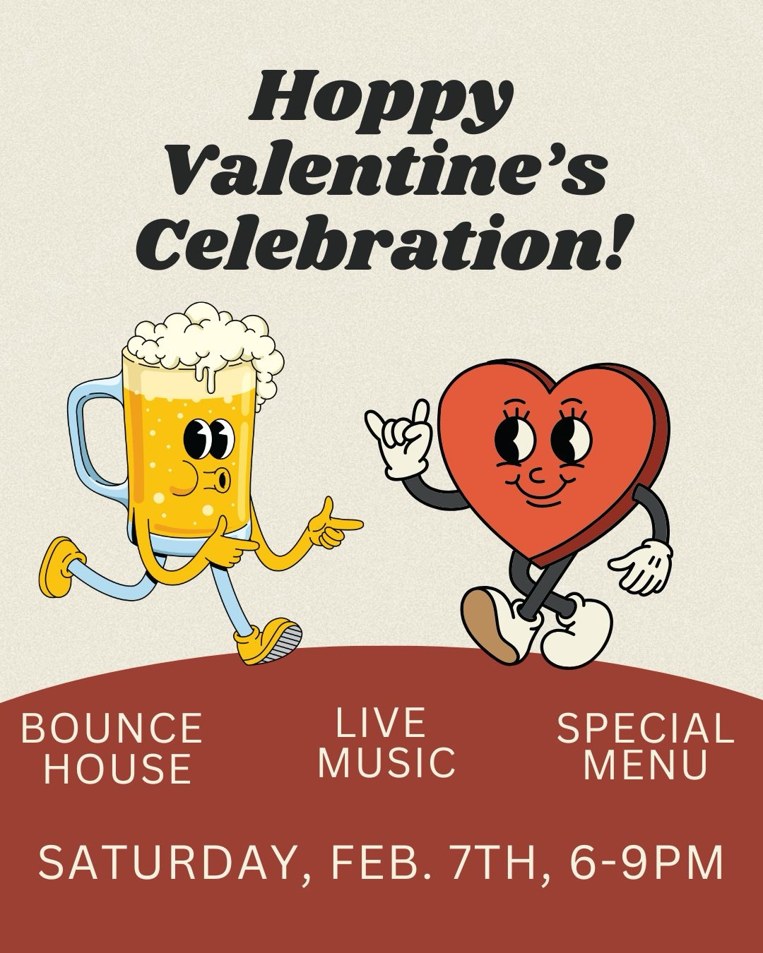 Hoppy Valentine’s Celebration in Franklin, TN at Curio Brewing Company.