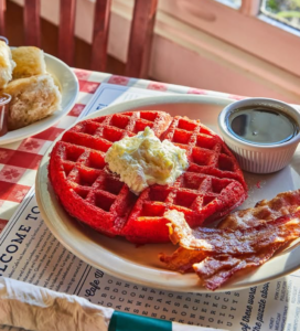 In Nashville TN, Loveless Cafe offers a Valentine's Day brunch called I Love You a Brunch at The Loveless Barn.