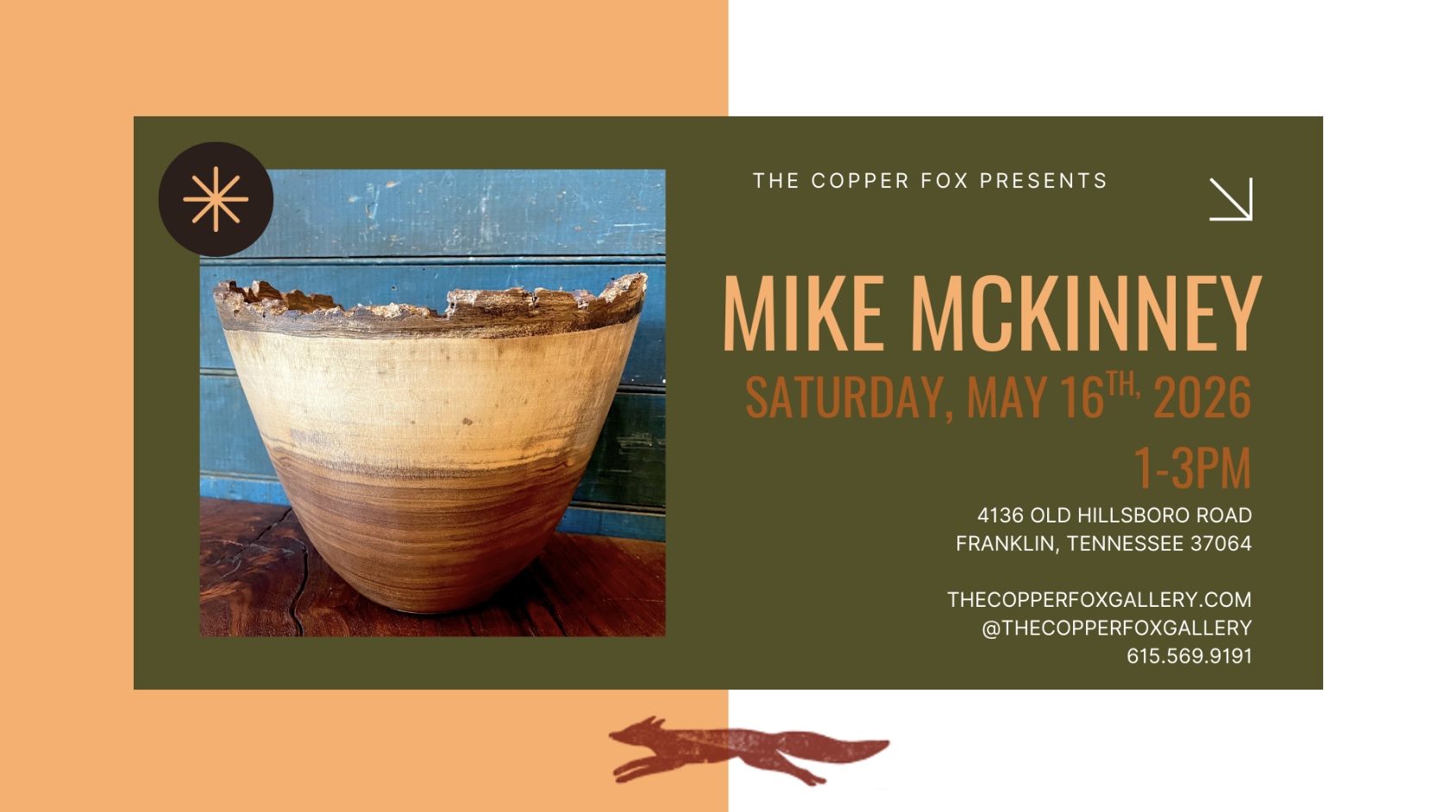 Mike McKinney Woodworking Demonstration in Leiper's Fork TN.