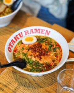 Otaku Ramen in The Factory at Franklin in Franklin, TN serves lunch, and dinner with authentic Japanese flavors, frozen cocktails, sake, wine, beer and seltzers too.