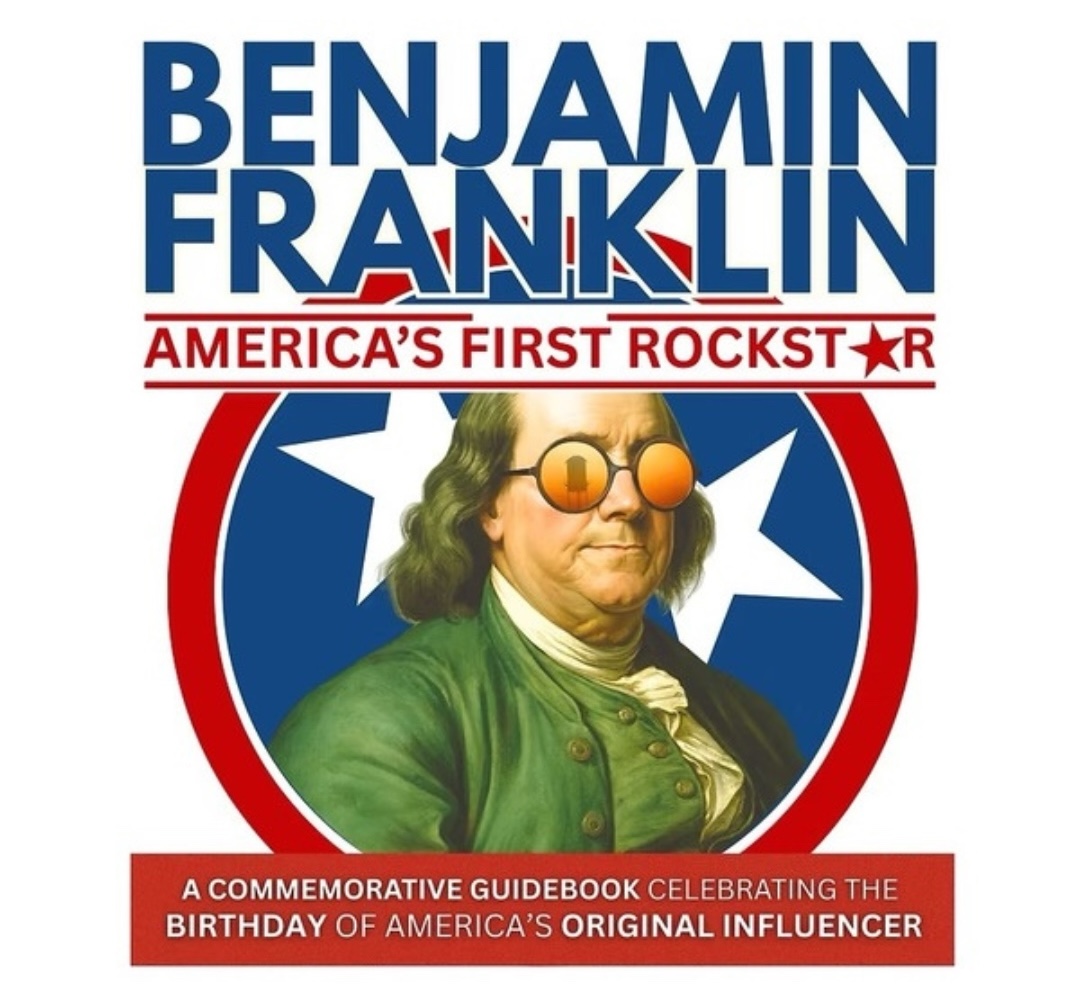 Pamela Lewis Book Signing – Benjamin Franklin- America’s First Rockstar & Benjamin Franklin Visits Franklin for a Day.