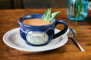 Franklin Mercantile Deli in downtown Franklin, TN serves breakfast, brunch and lunch.