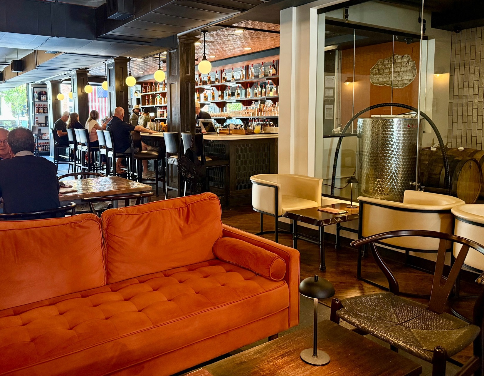 Stable Reserve in downtown Franklin, TN is a great spot for nightlife with live music and tasty bites, and the bar is open late on the weekend.