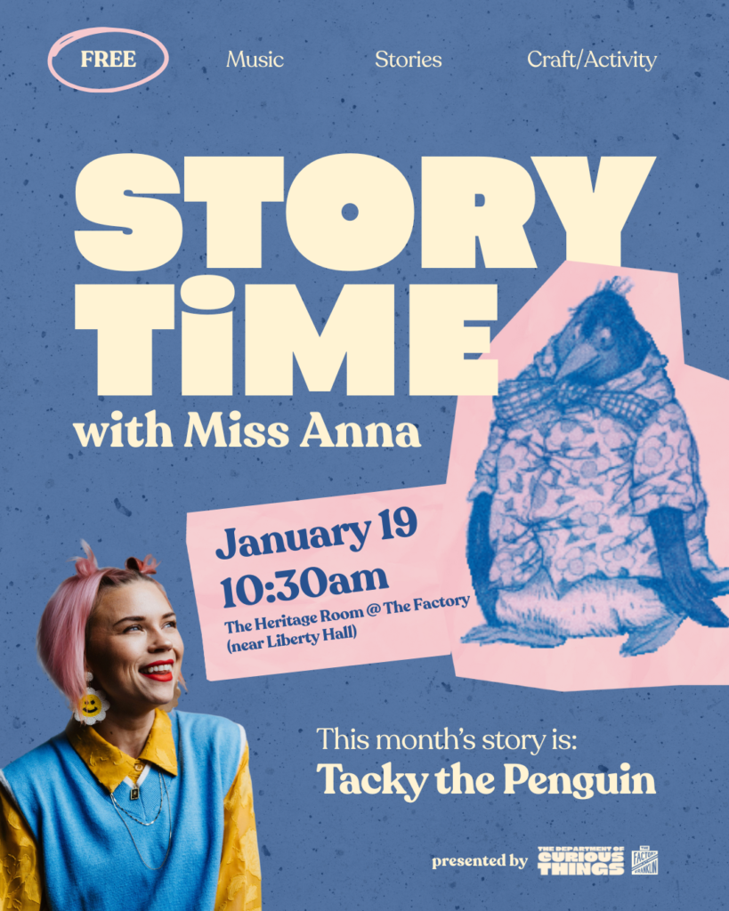 Story Time with Miss Anna at The Factory at Franklin.