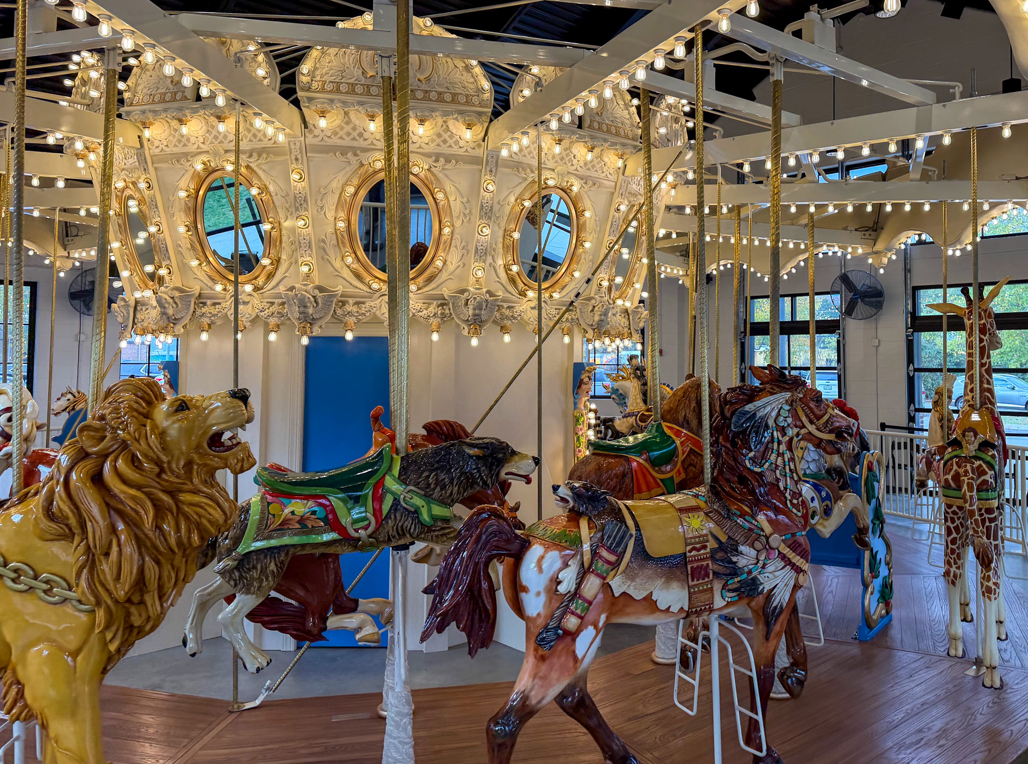 Carousel of Dreams by Ken Means at The Factory At Franklin