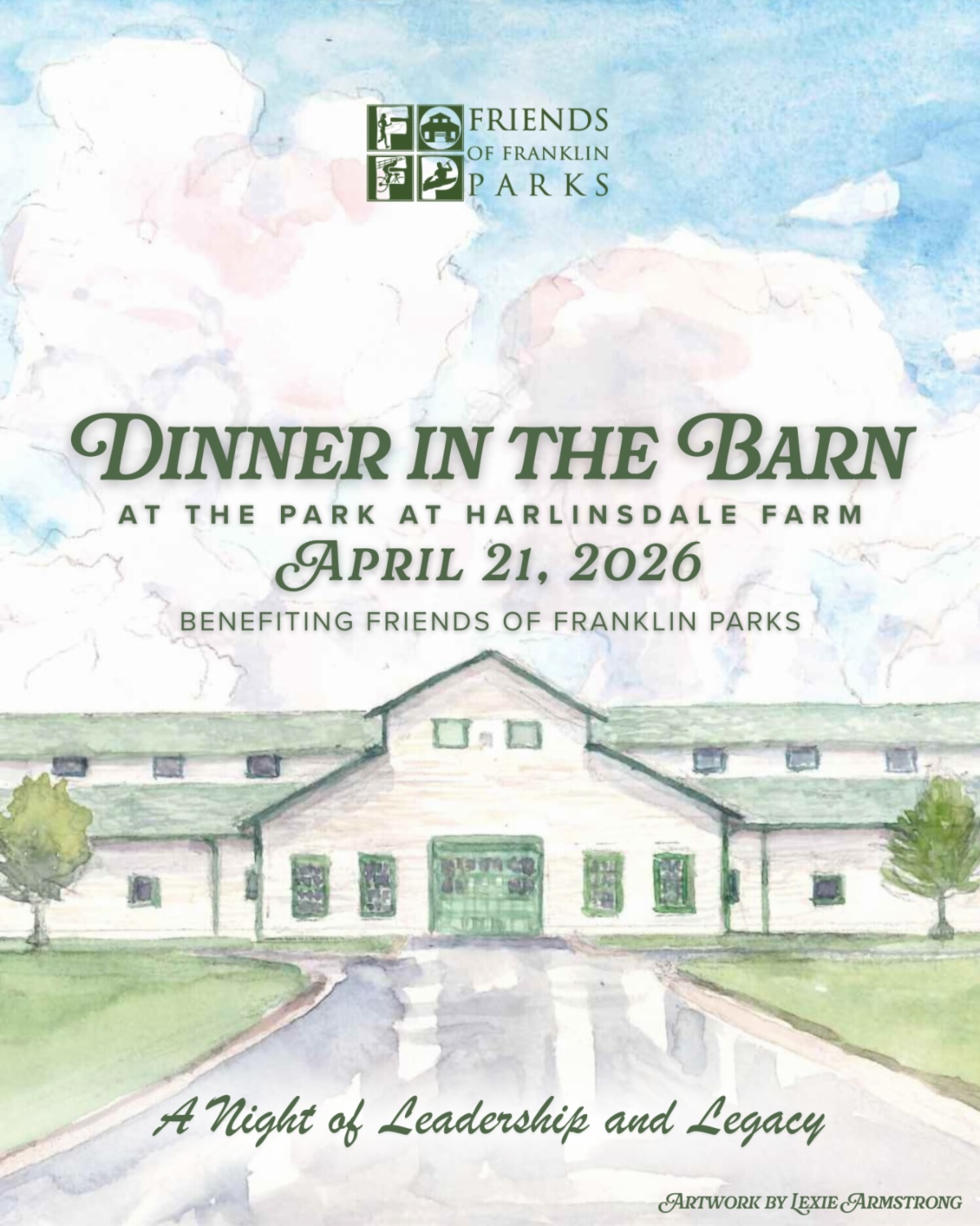 Dinner in the Barn 2026 in Franklin, TN is Friends of Franklin Parks annual event with live music, cocktails, and a seated dinner in one of Franklin’s most beloved settings.