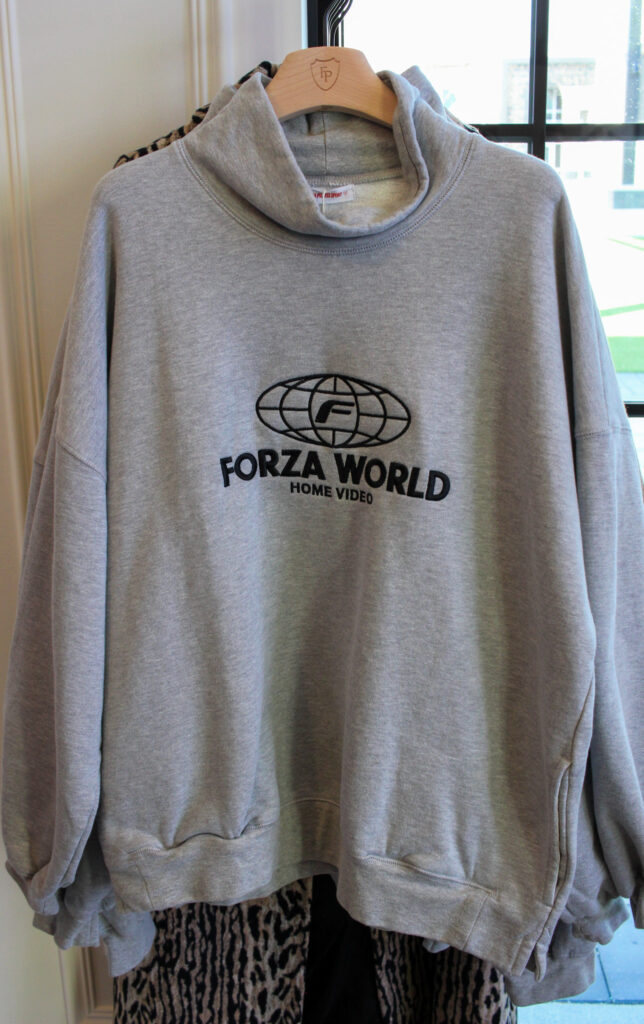 Forza Pilates, Franklin, TN, Forza World merch, hoodie