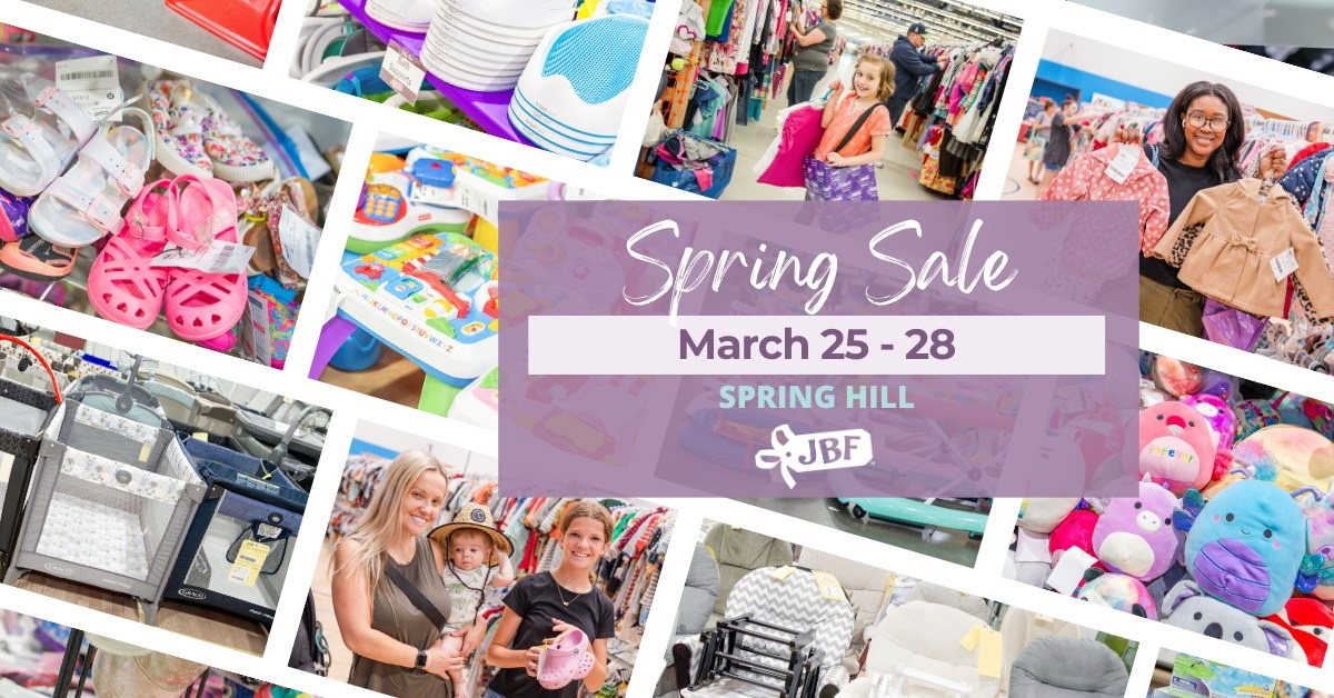 JBF Spring Hill | Kids' Pop-up Spring Sale Event