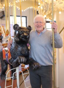 Joe Jensen at The Carousel of Dreams in Franklin, TN, inside The Factory at Franklin.