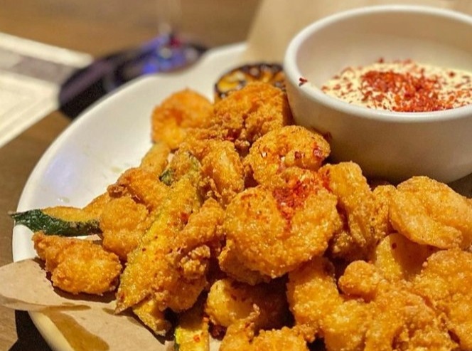 Lent Dining in Franklin, Culinary Dropout fried shrimp