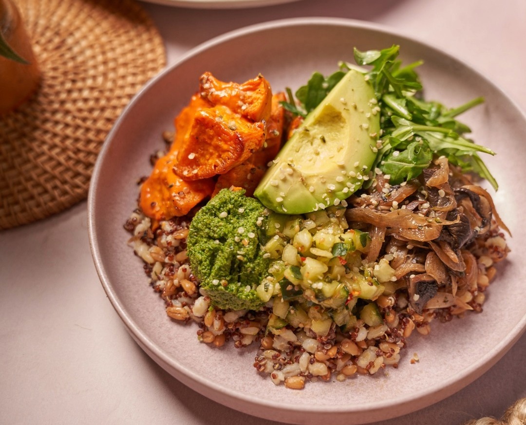 Lent Dining in Franklin, TN Flower Child Vegan Bowl
