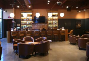 Poppa Ps Smoke Shoppe in Franklin, TN, a place have a cigar and a drink while to relaxing or celebrating.