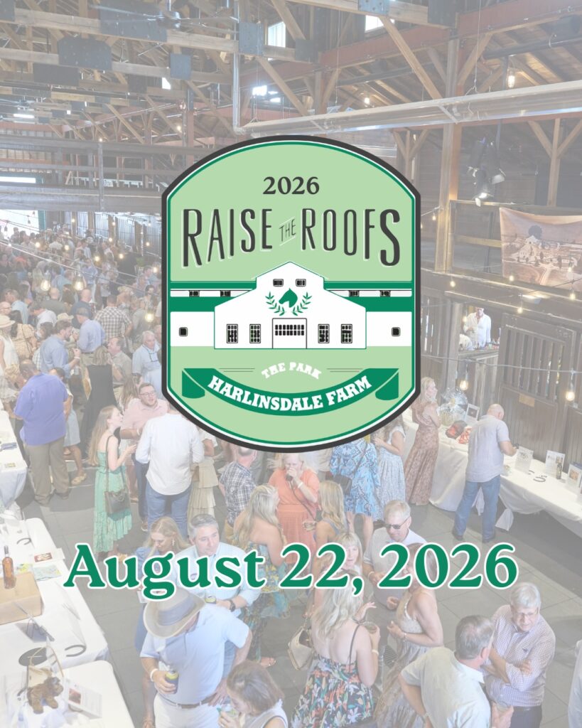 Raise the Roofs 2026 event in Franklin, TN at The Park at Harlinsdale Farm.