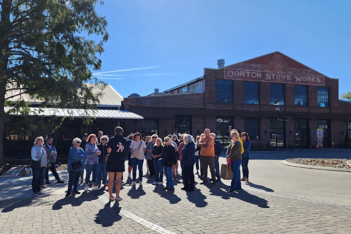 The Factory at Franklin Sips and Stories Happy Hour Tour -Historic Happy Hour Experience