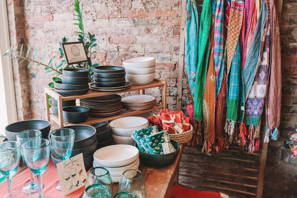 The Green Room, Downtown Franklin, Tennessee, home decor and kitchenware