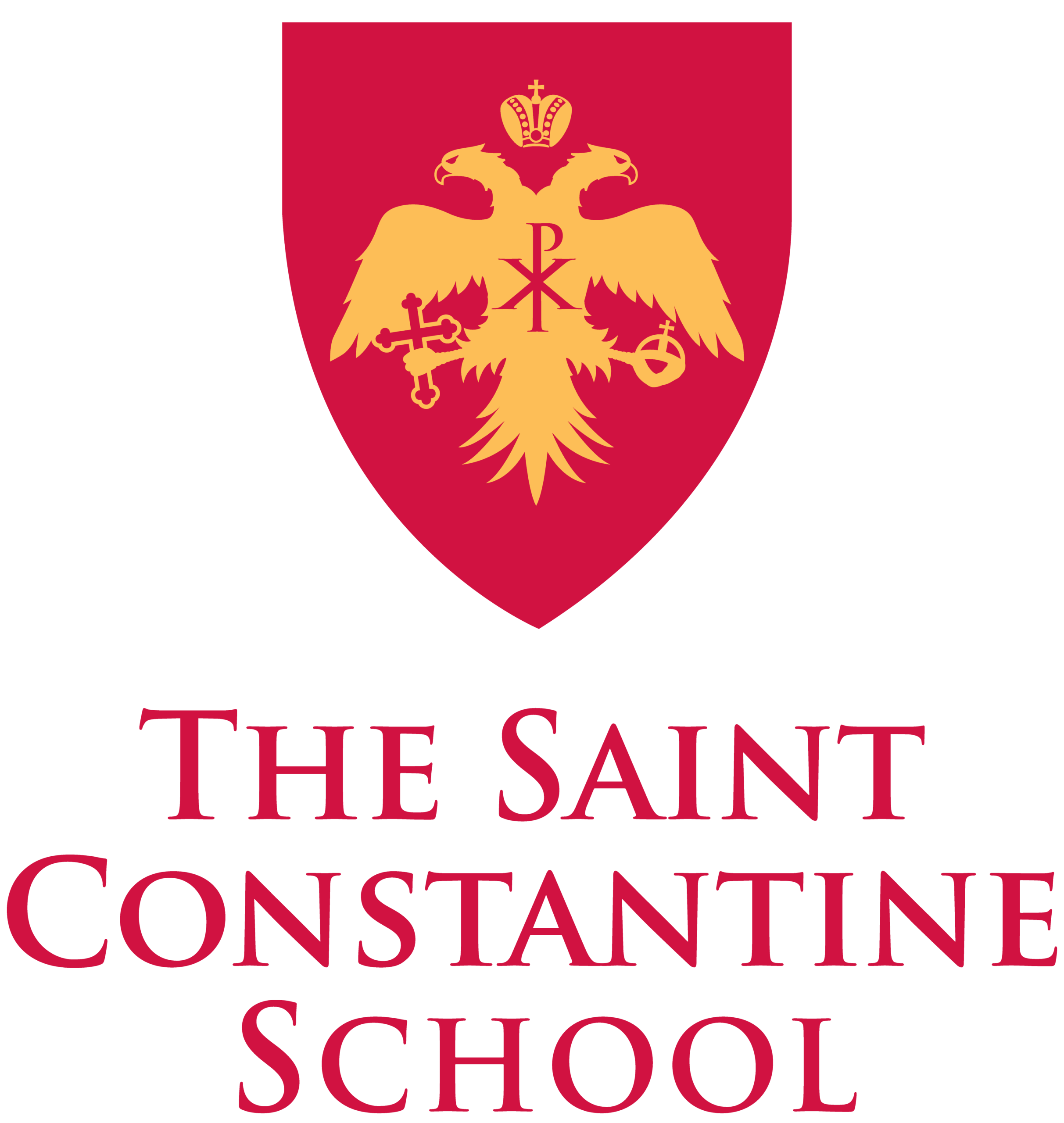 The Saint Constantine School of Middle Tennessee, logo.