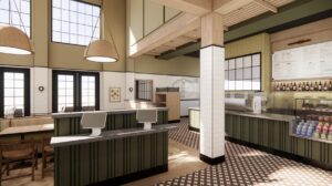 Truce Cool Springs Restaurant Brentwood, TN Interior Rendering_Image courtesy of Truce