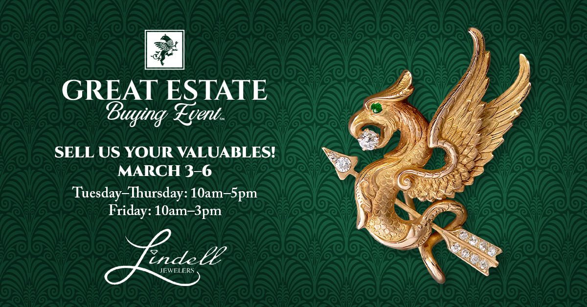 Great Estate Buying Event - Lindell Jewelers in Brentwood, TN.