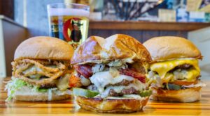 M.L.Rose Neighborhood Pub burger, Franklin, TN