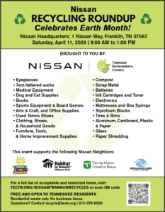 Nissan-Franklin Recycling Roundup 2.