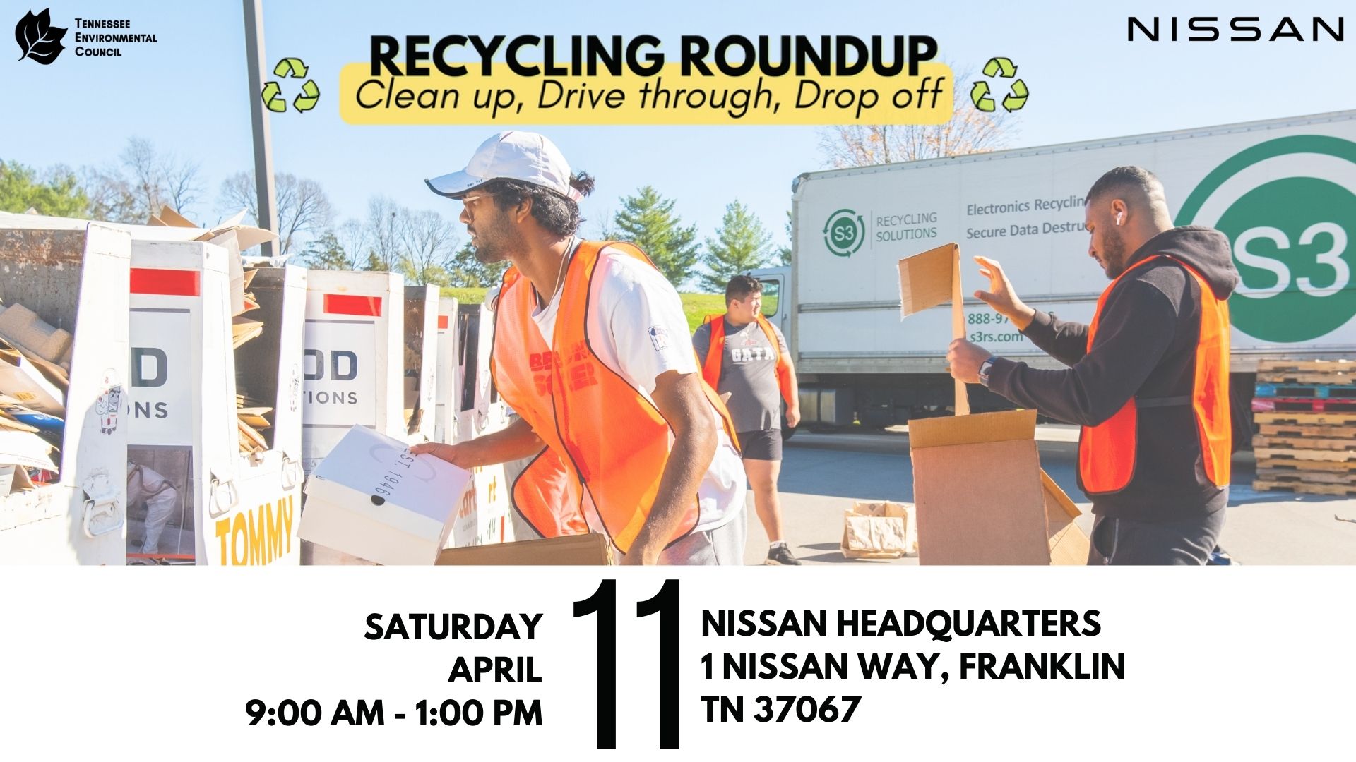 Nissan-Franklin Recycling Roundup.