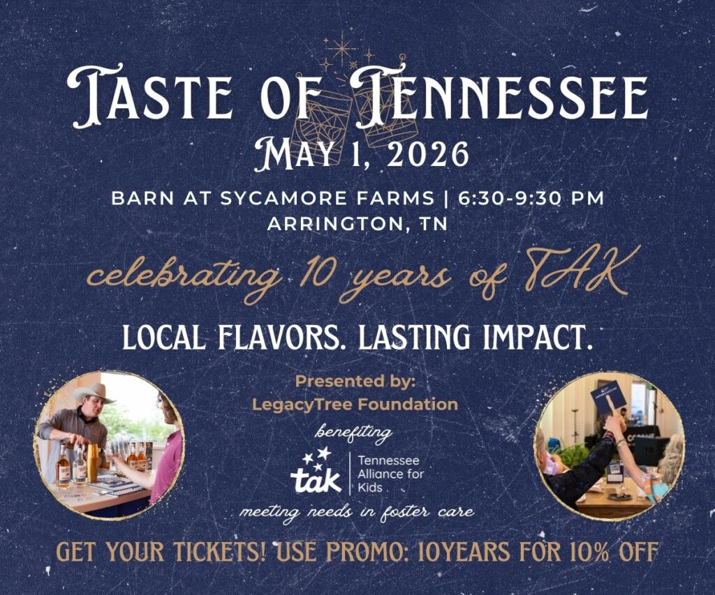 Taste of Tennessee Event Leiper's Fork, TN