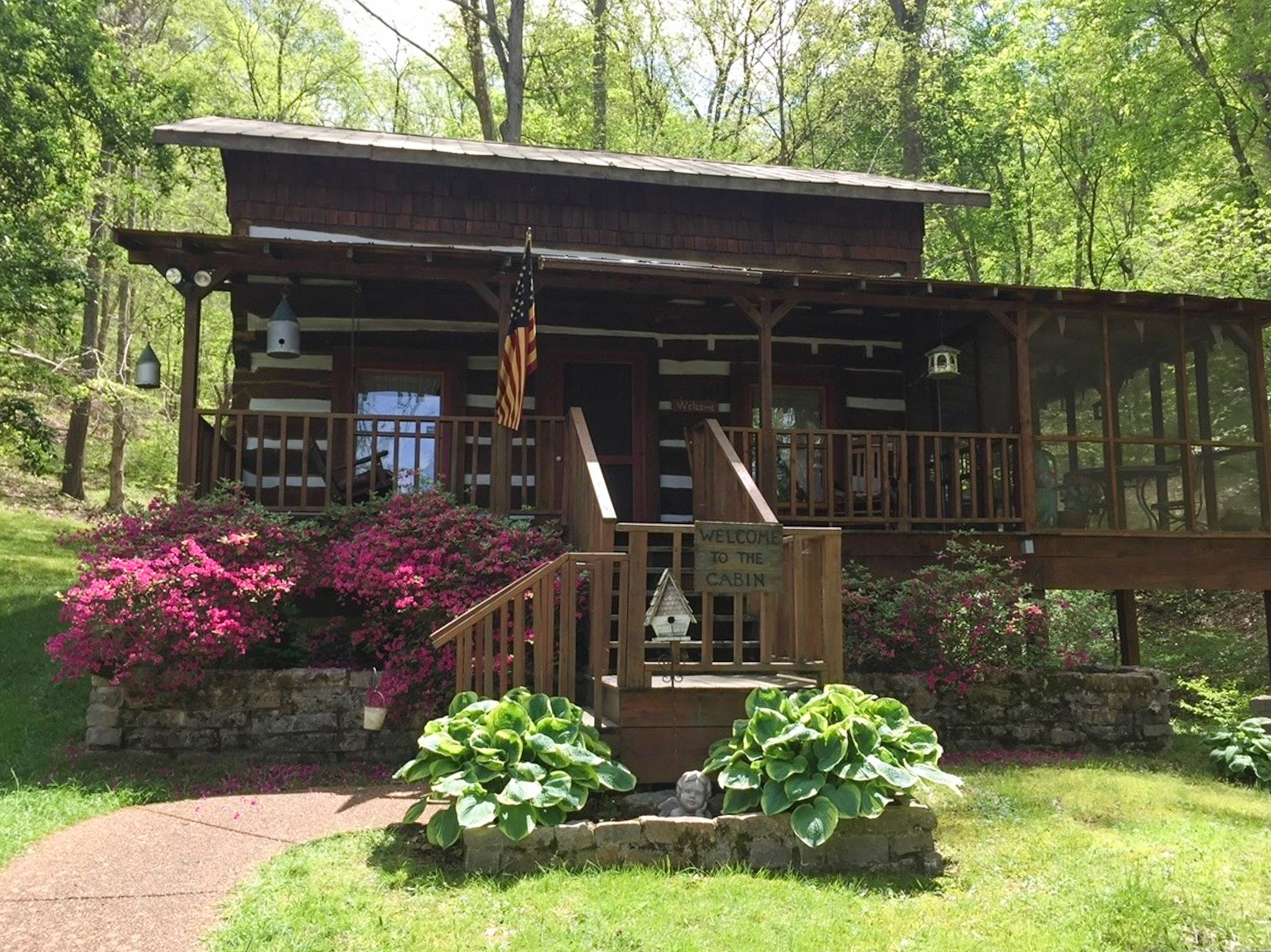 The Cabin at Cedar Run Farm in Franklin, TN.