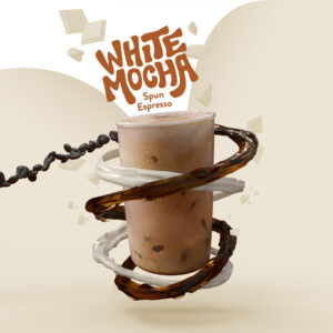 White Bison Coffee White Mocha Spun Espresso.