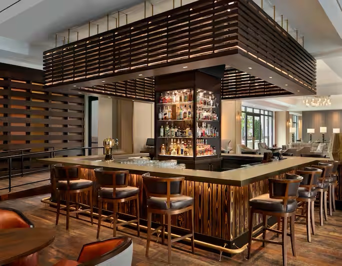 1799 Bar in downtown Franklin, Tenn., inside The Harpeth Hotel, next to 1799 Kitchen & Bar Room.