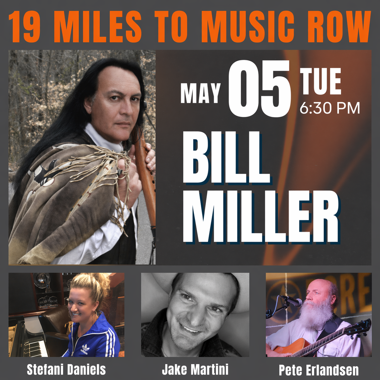 19 Miles to Music Row ft. Bill Miller in Franklin, TN.